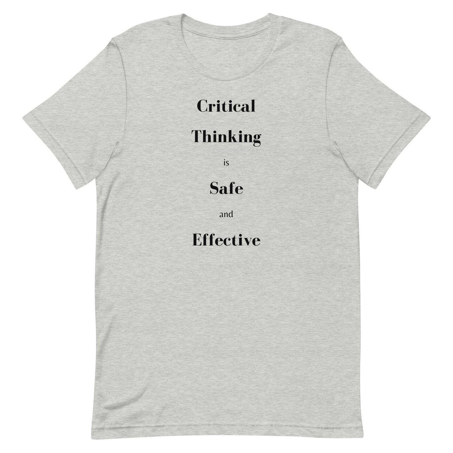 Critical Thinking tee (unisex)