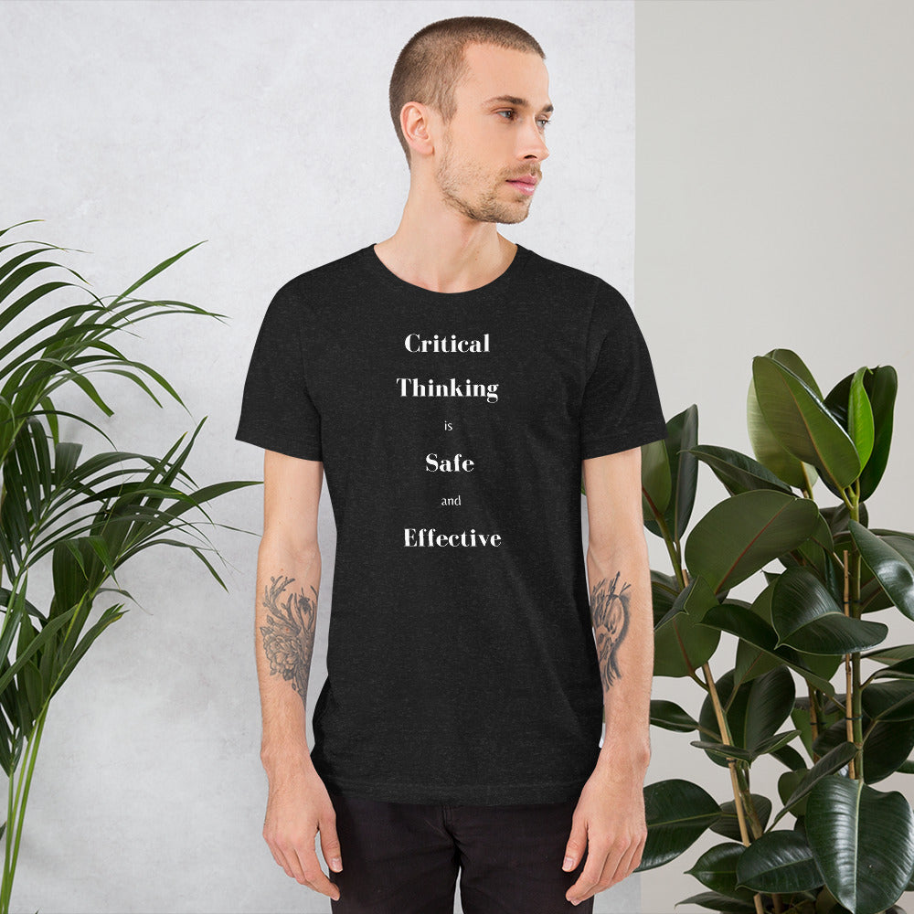 Critical Thinking tee (unisex)