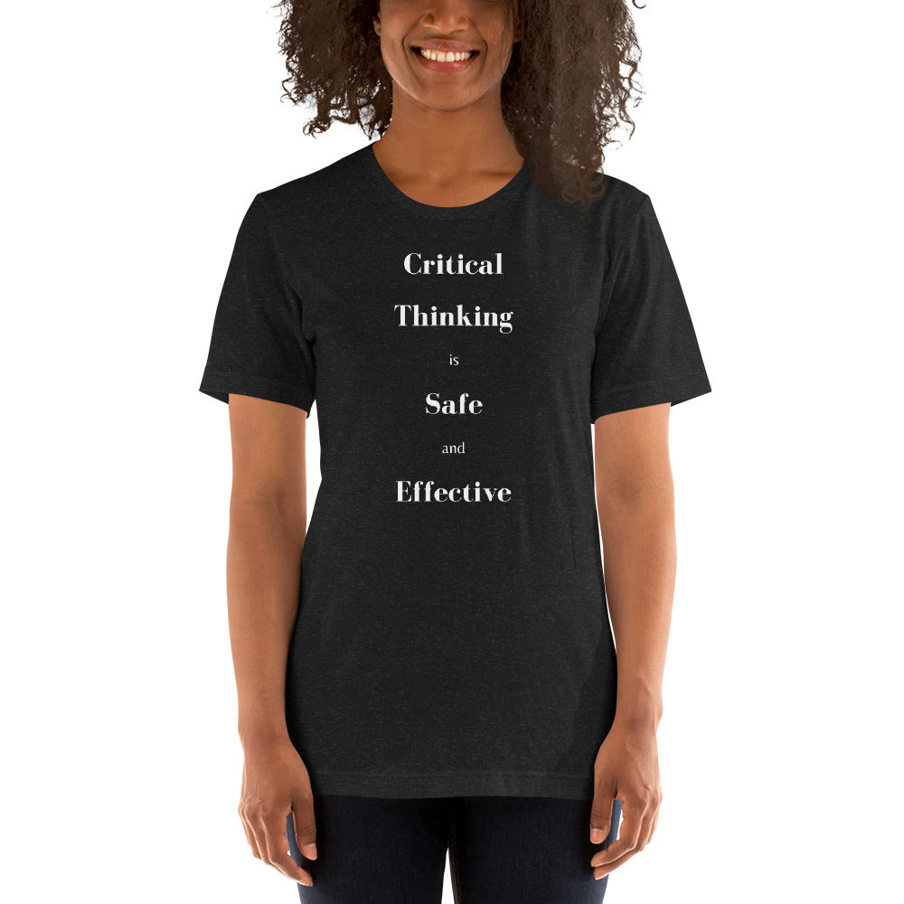 Critical Thinking tee (unisex)