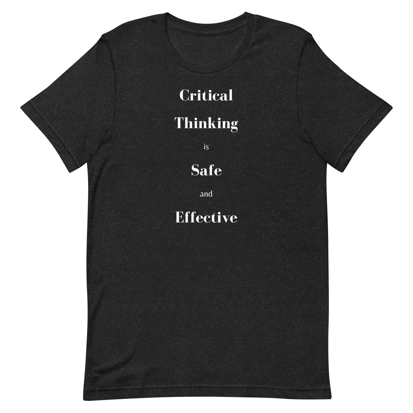 Critical Thinking tee (unisex)