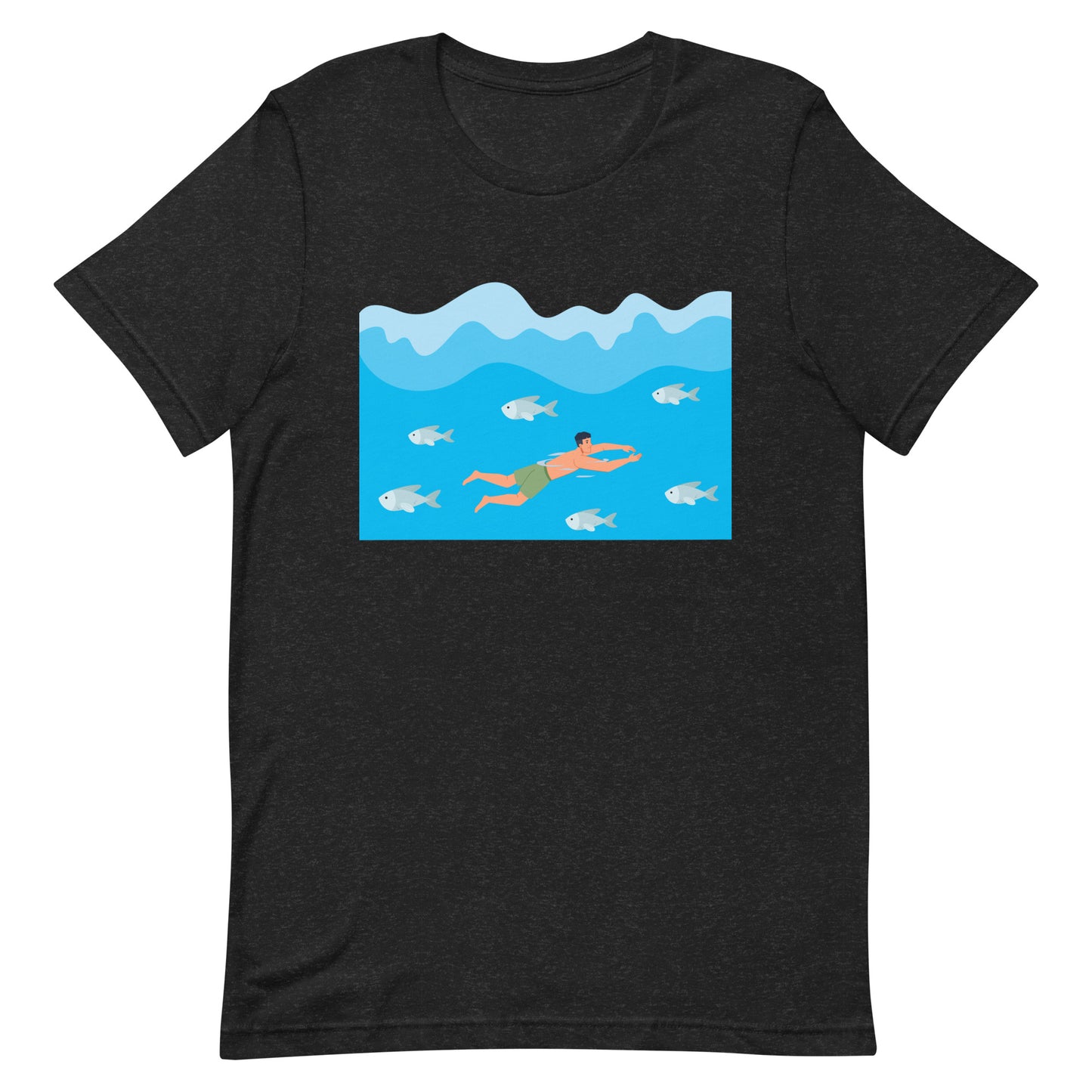 Swimming Against The Tide tee (unisex)
