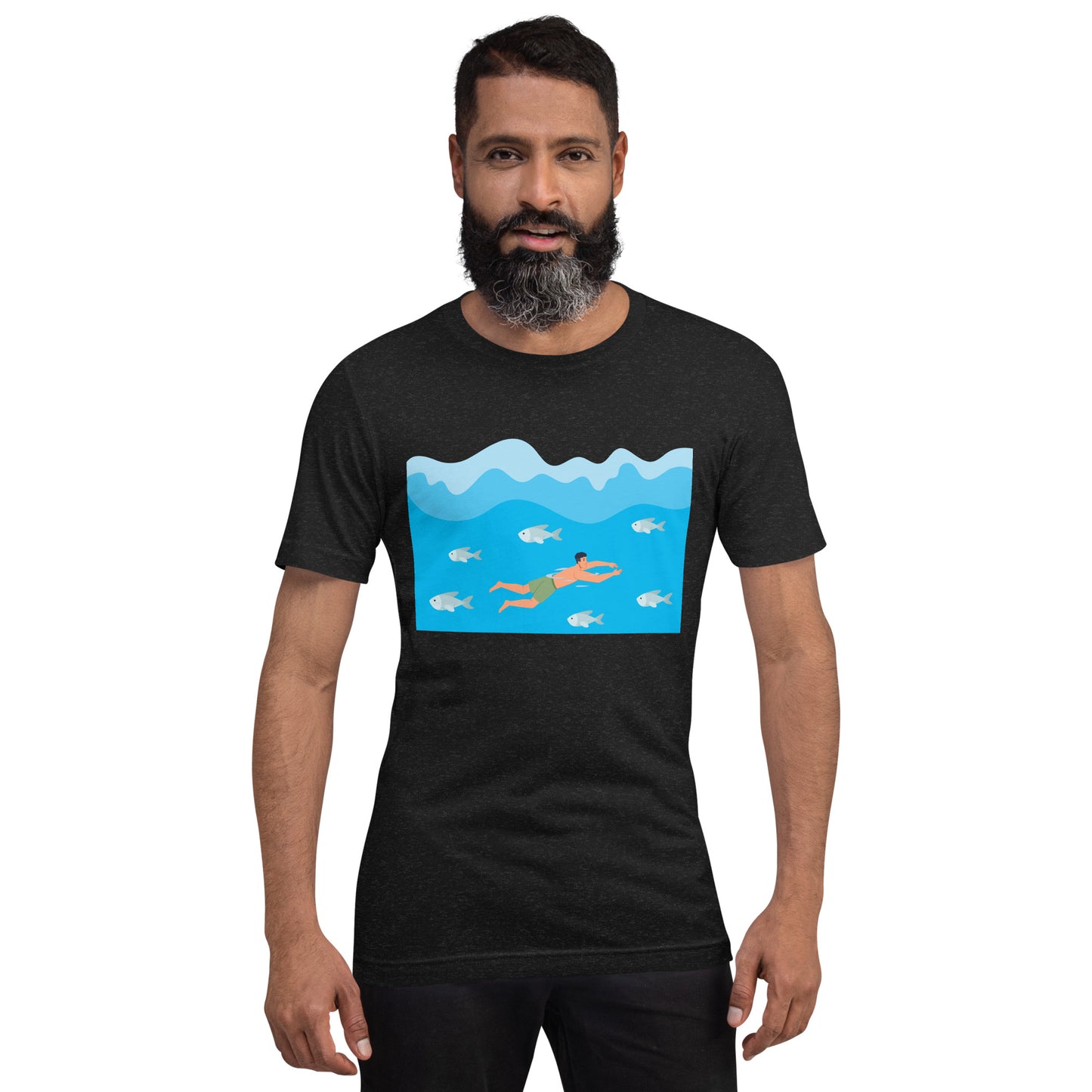 Swimming Against The Tide tee (unisex)