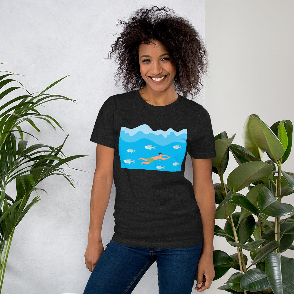 Swimming Against The Tide tee (unisex)
