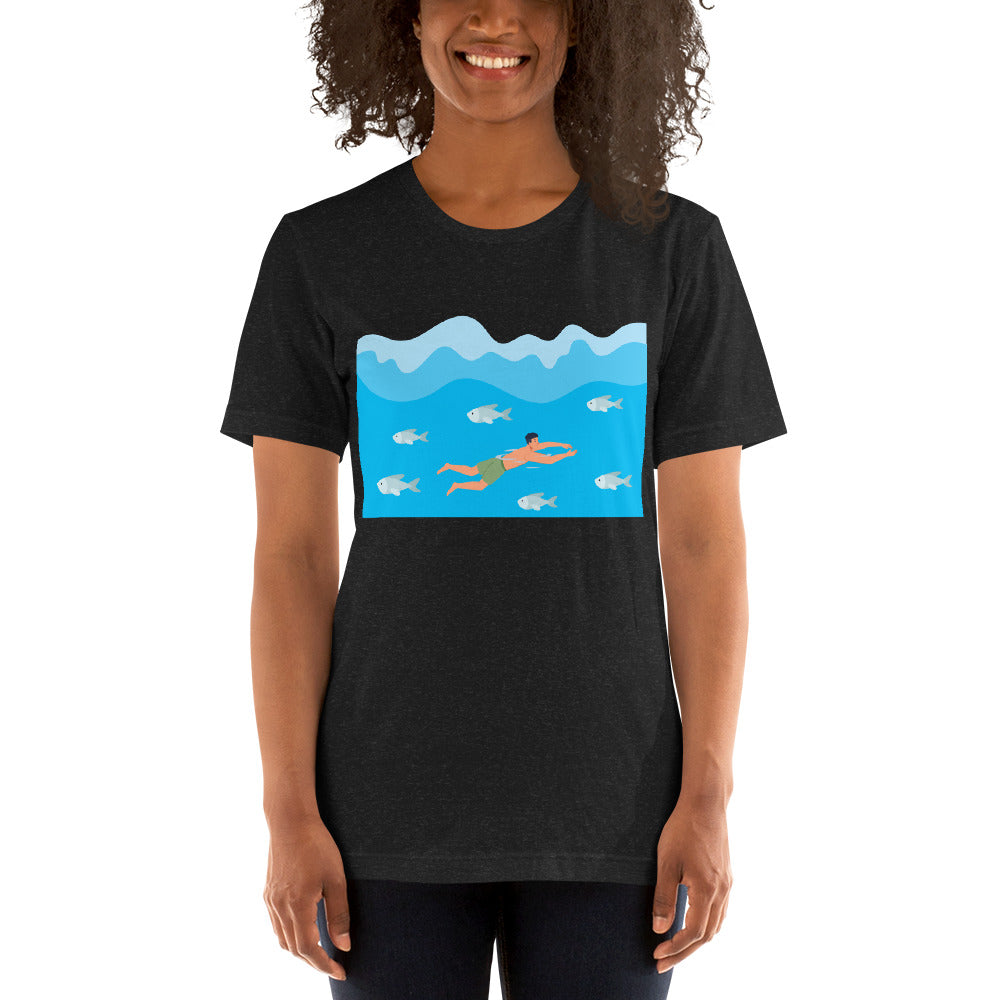 Swimming Against The Tide tee (unisex)
