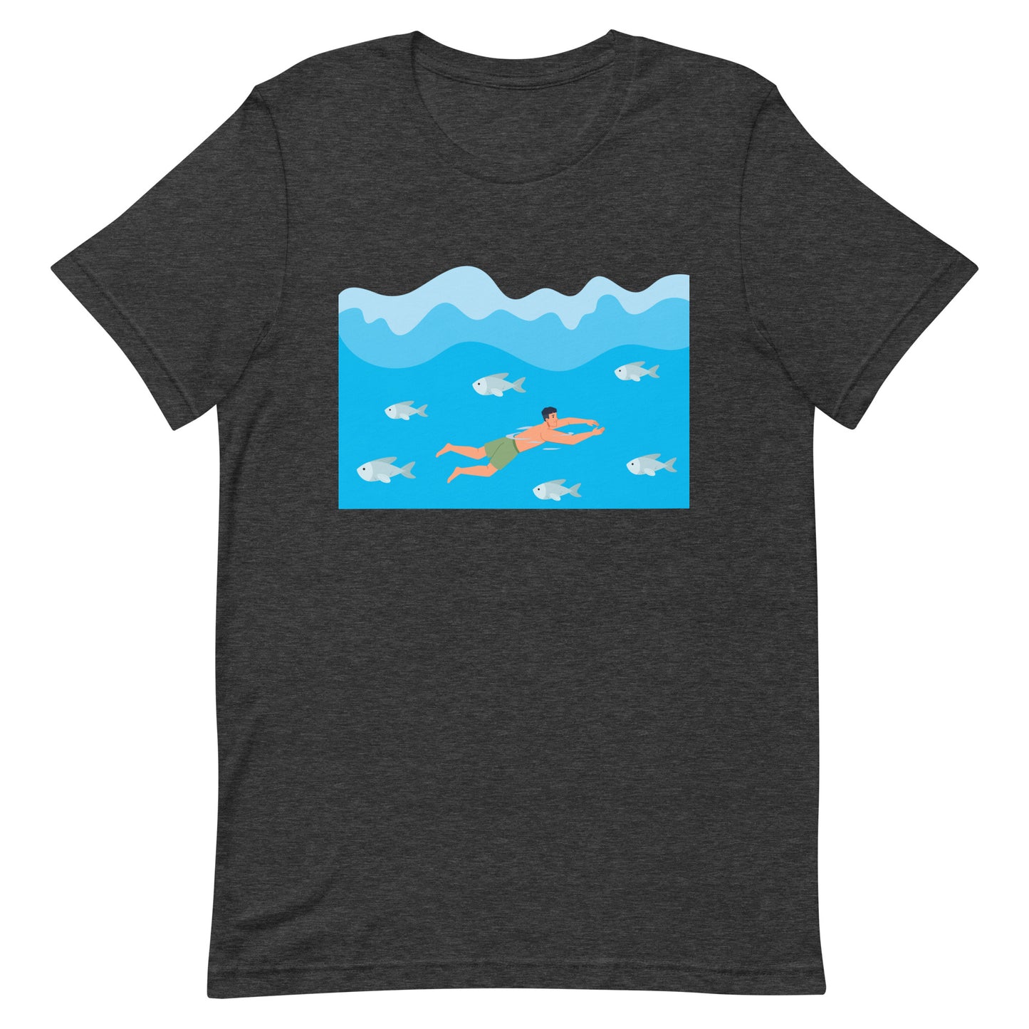 Swimming Against The Tide tee (unisex)