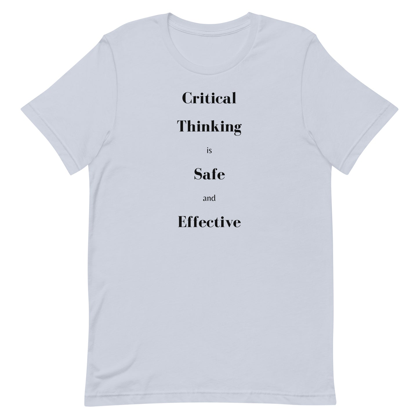 Critical Thinking tee (unisex)