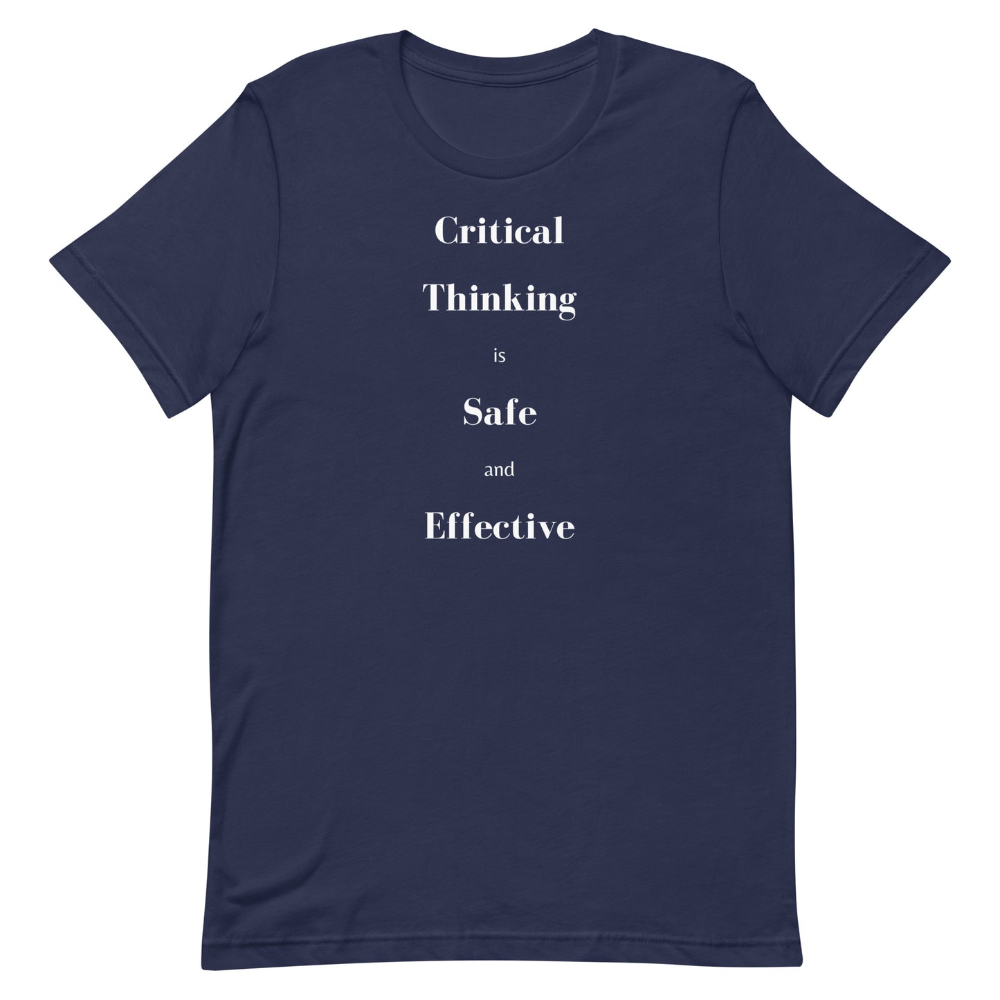 Critical Thinking tee (unisex)
