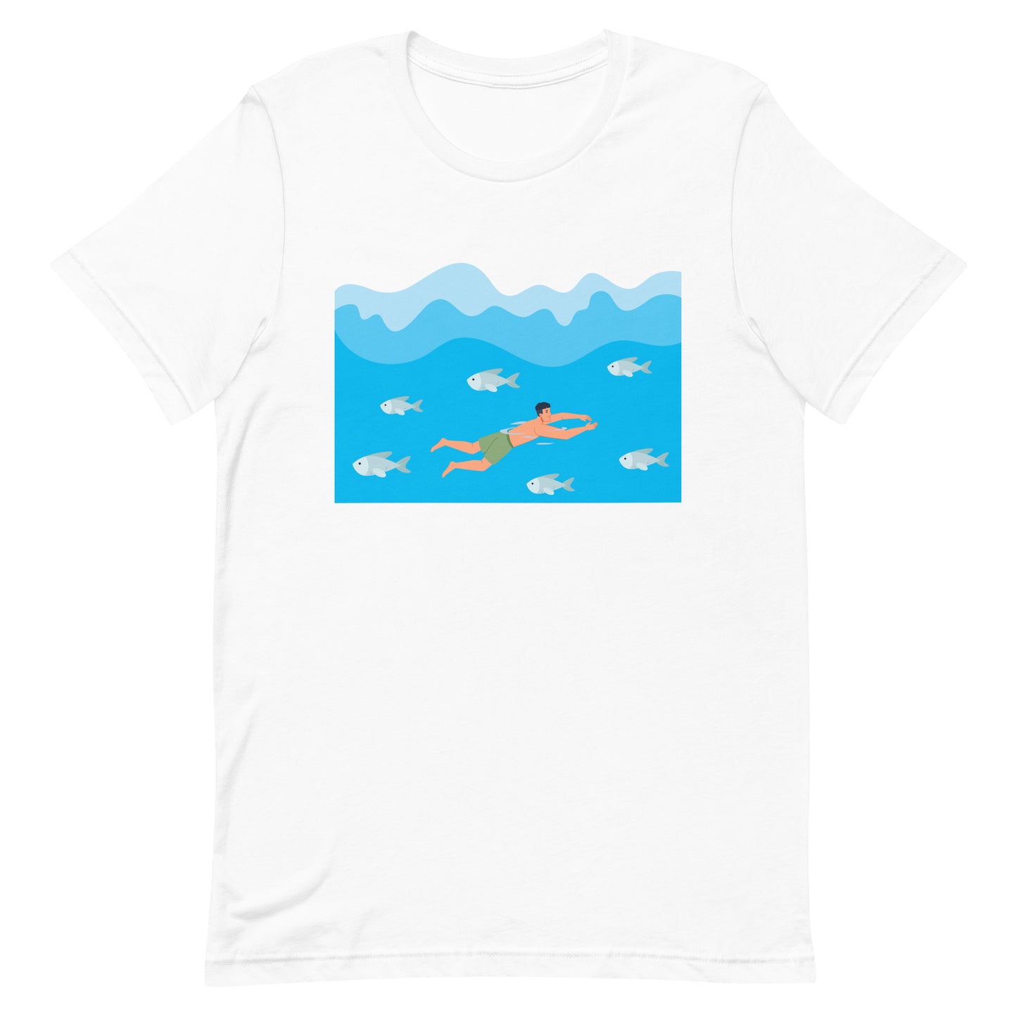 Swimming Against The Tide tee (unisex)